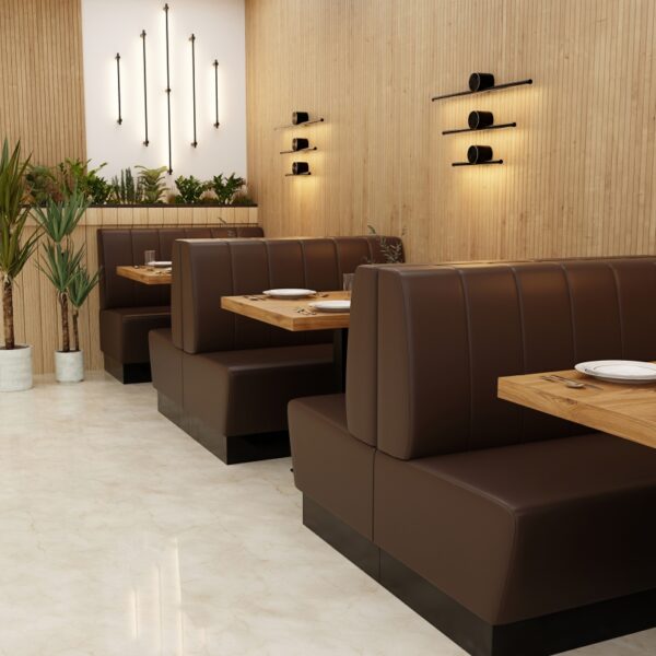 Horeca bank Amsterdam | gestreept | op maat gemaakt - Afbeelding 2