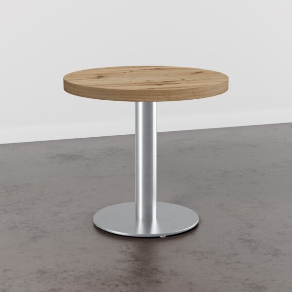 Rond Horeca tafelblad | Artisanaal eiken | diameter 70 cm - Afbeelding 3