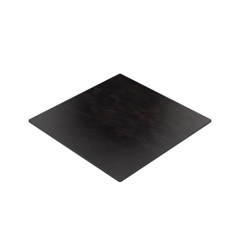HPL Compact tafelblad voor buiten | Dark slate | 60x60 cm