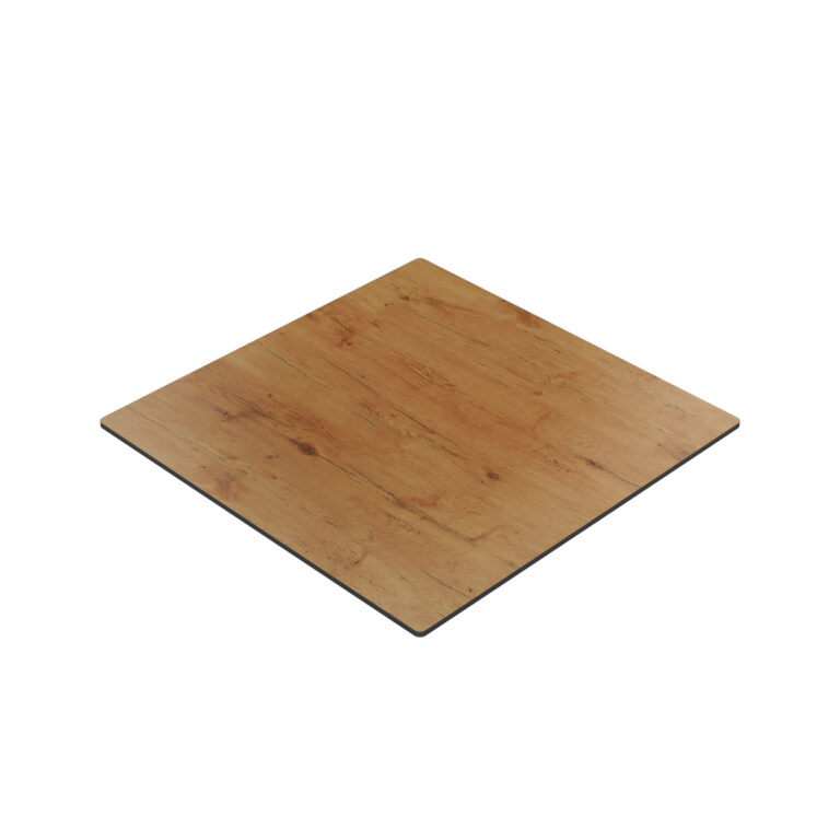 HPL Compact tafelblad voor buiten | eiken Sumava | 80x80 cm