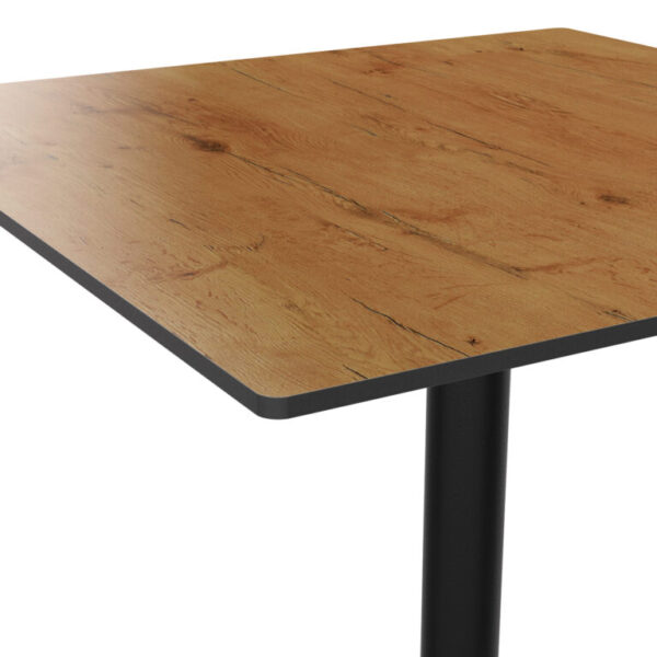HPL Compact tafelblad voor buiten | Sumava eik | 70x70 cm - Afbeelding 2