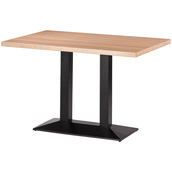 Gietijzeren tafelframe met 2 kolommen - conische vorm - Afbeelding 2