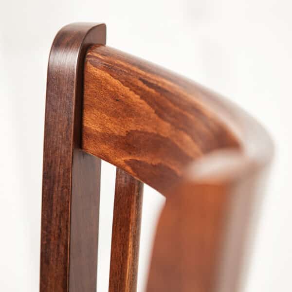 QUENTIN | gestoffeerde houten stoel | bistrostoel | horecastoel | restaurantstoel - Afbeelding 7