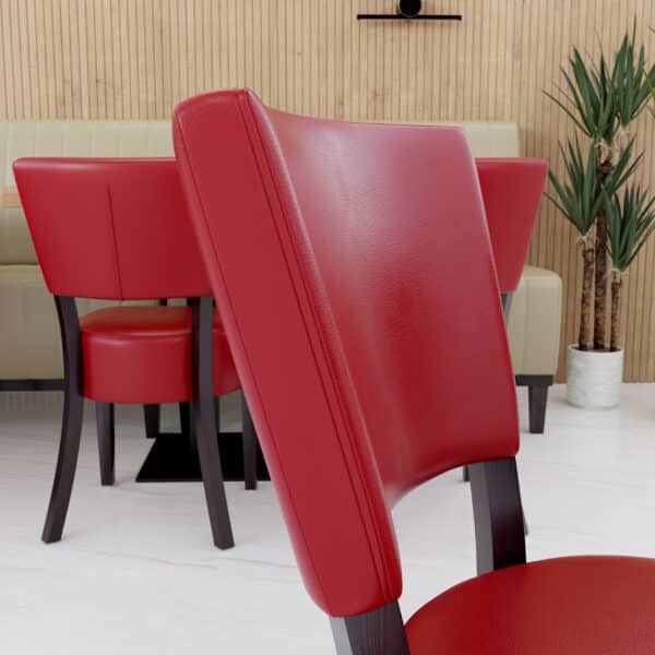 Lagos horeca stoel - rood - Afbeelding 4