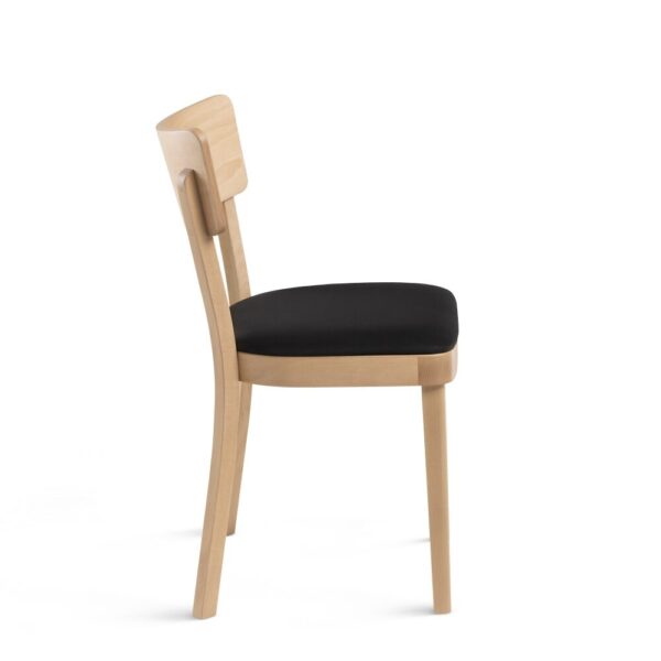 Horeca houten stoel | Horeca | Gestoffeerde zitting - Afbeelding 2