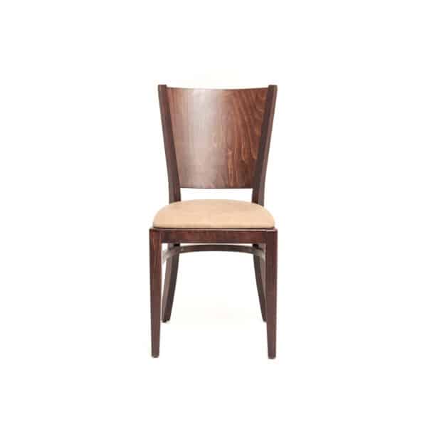 MONIKA | gestoffeerde houten stoel | bistrostoel | horecastoel | restaurantstoel - Afbeelding 5
