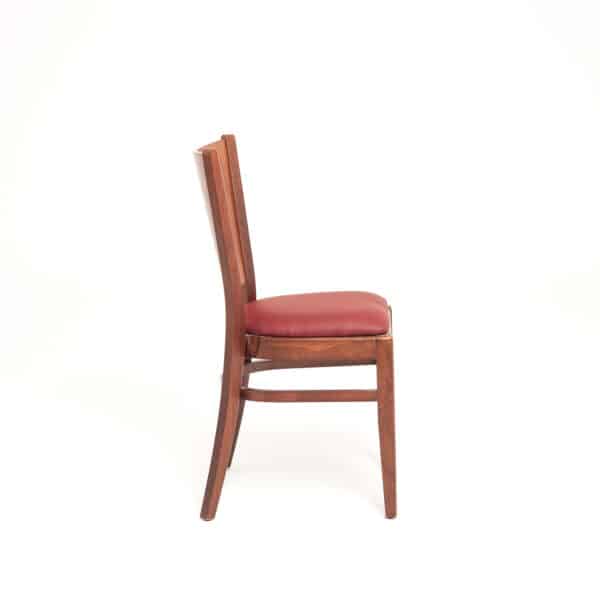 MONIKA | gestoffeerde houten stoel | bistrostoel | horecastoel | restaurantstoel - Afbeelding 9