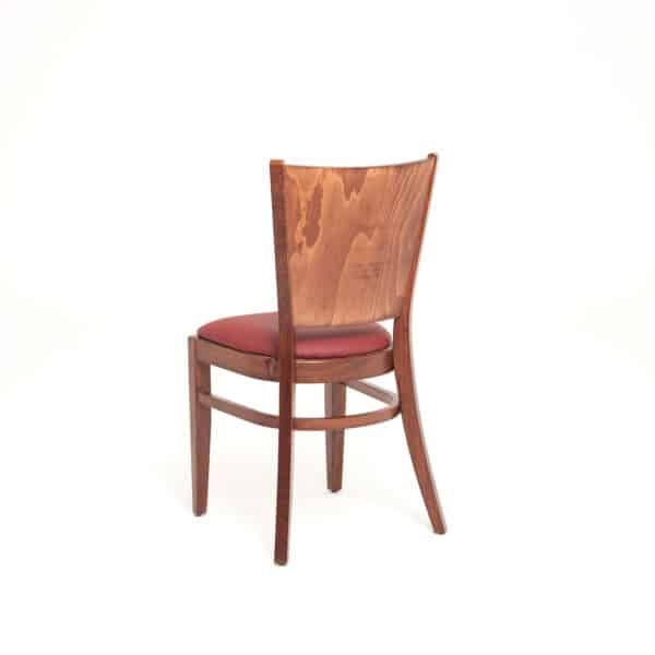MONIKA | gestoffeerde houten stoel | bistrostoel | horecastoel | restaurantstoel - Afbeelding 10