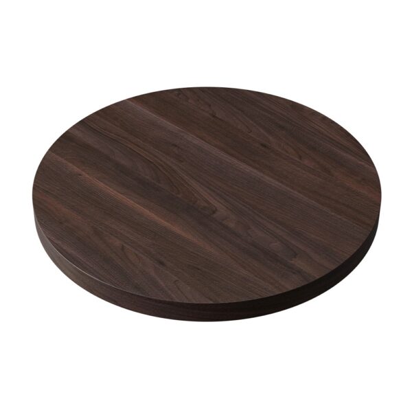 Rond Horeca tafelblad | walnoot | diameter 60 cm