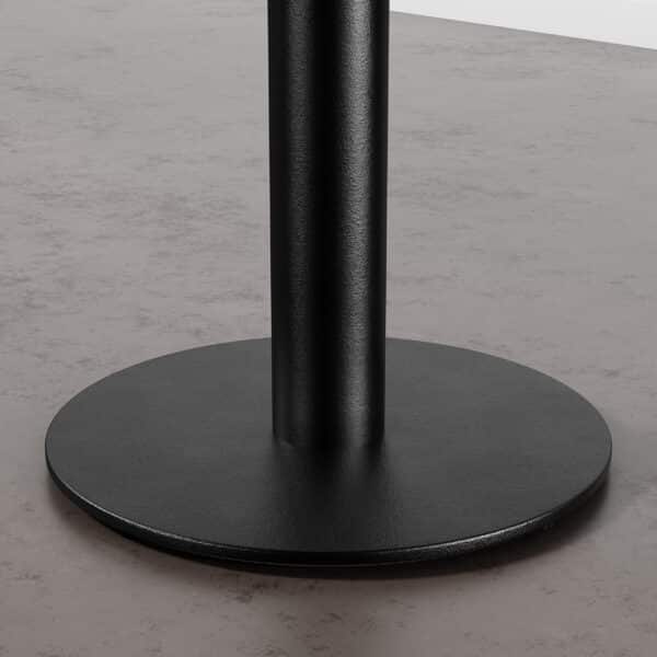 Gietijzeren bistro tafelframe - ronde voetplaat 40cm - Afbeelding 2