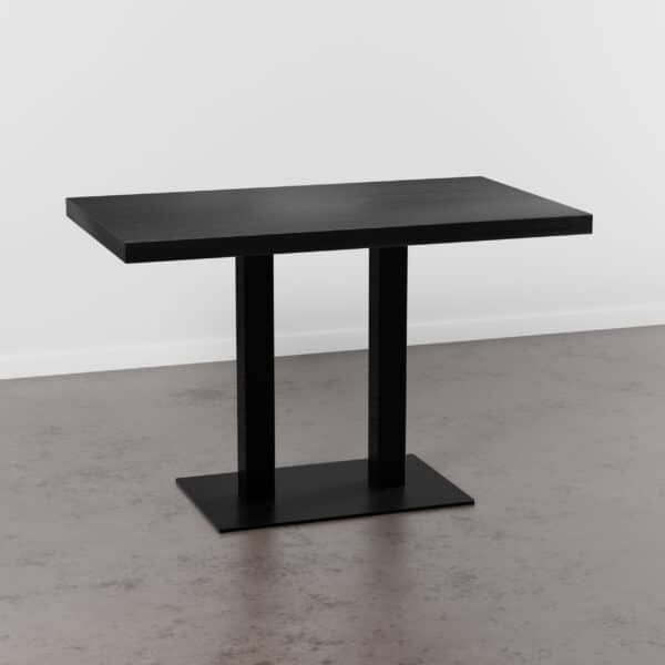 Gietijzeren tafelframe dubbel | vlakke bodemplaat 40cm x 70 cm - Afbeelding 3