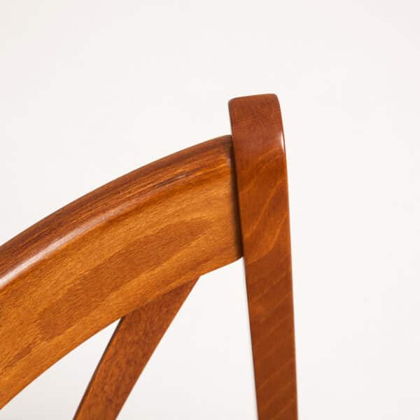 LUKA | gestoffeerde houten stoel | bistrostoel | horecastoel | restaurantstoel - Afbeelding 9