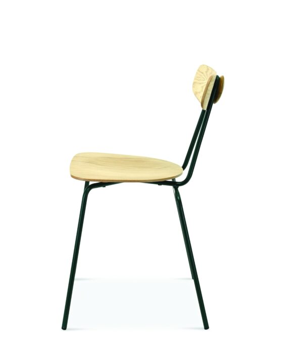 Fameg design horeca stoel | Skool | houten zitting - Afbeelding 3