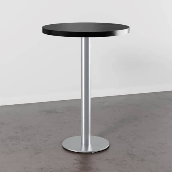 Roestvrij stalen bartafelonderstel | ronde voetplaat | diameter 40 cm - Afbeelding 7