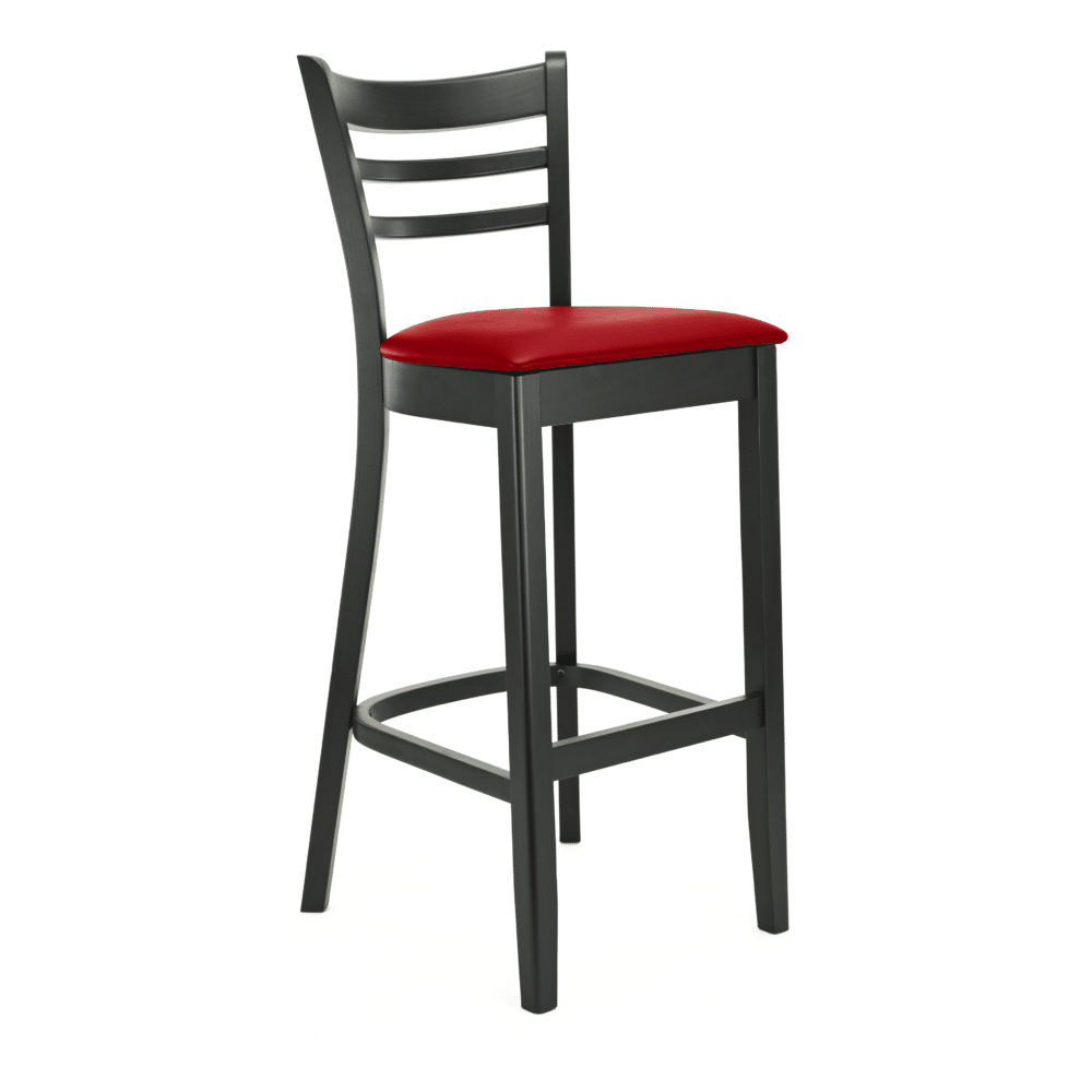Hugo barkruk | Rood | Horeca barkruk