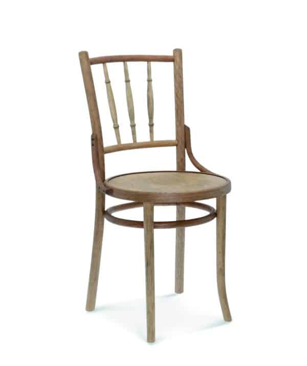 Horeca stoel | A-8145/14 | Weense stoel van gebogen hout | houten zitting