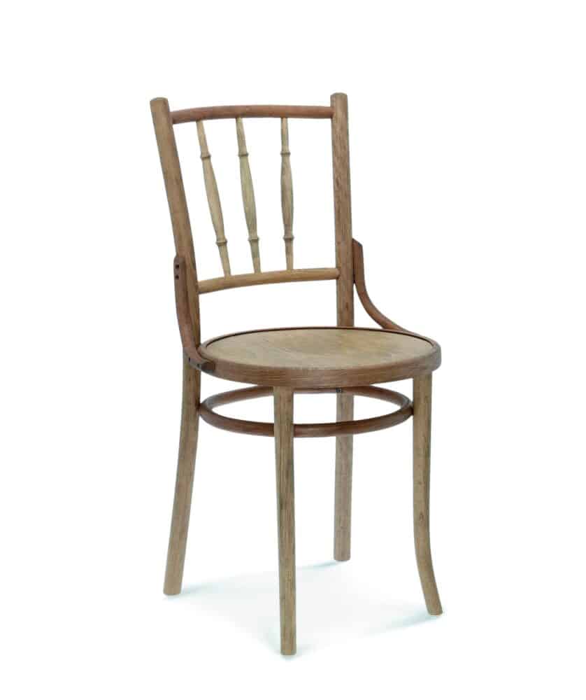 Horeca stoel | A-8145/14 | Weense stoel van gebogen hout | houten zitting