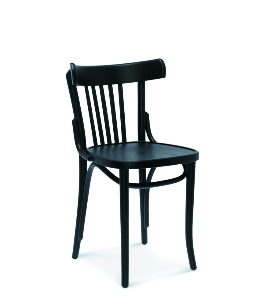 Horeca stoel | A-788 VERT | Weens gebogen houten stoel | Zwart