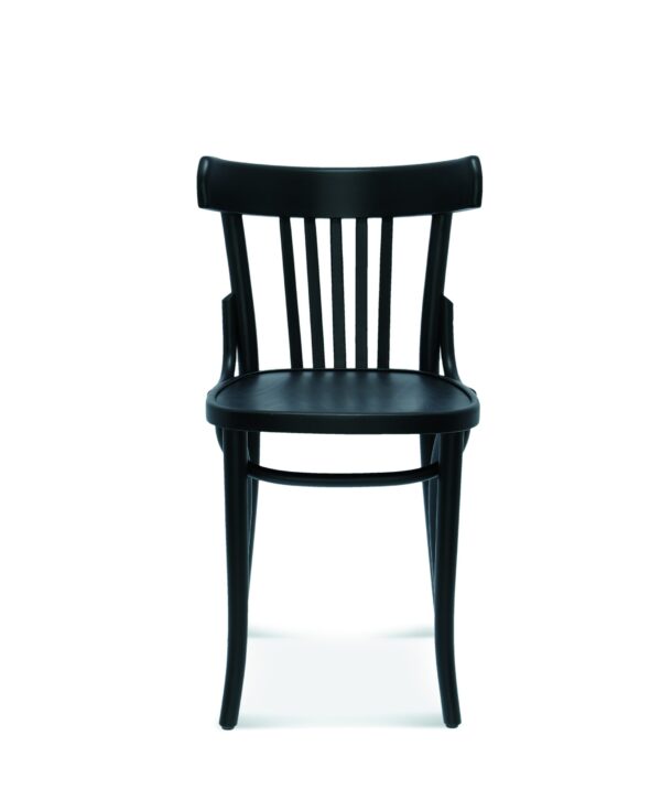 Horeca stoel | A-788 VERT | Weens gebogen houten stoel | Zwart - Afbeelding 2