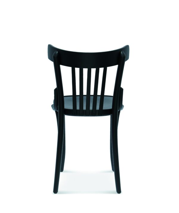 Horeca stoel | A-788 VERT | Weens gebogen houten stoel | Zwart - Afbeelding 4
