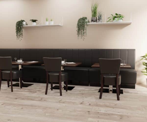Gastrobank Amsterdam | gestreept | op maat te maken - Afbeelding 2