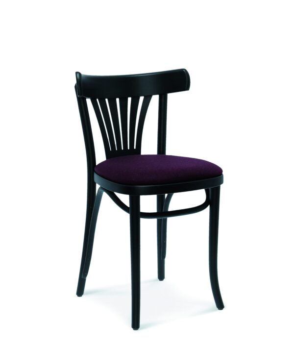 Premium Horeca stoel | A-788 FAM | Weens gebogen houten stoel | Thonet-stijl gestoffeerde zitting