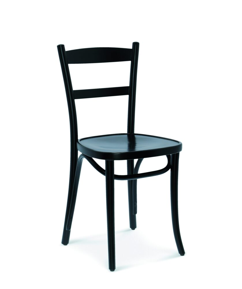 Horeca stoel | A-0919 | Weense stoel van gebogen hout | houten zitting