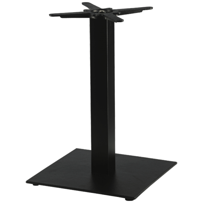 Gietijzeren tafelframe | brede voetplaat 50 cm x 50 cm