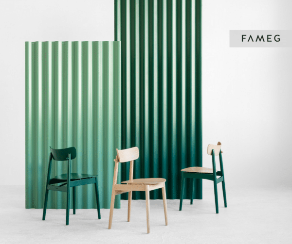 Fameg design horeca stoel | Nopp | houten zitting - Afbeelding 6