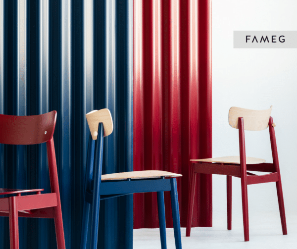 Fameg design horeca stoel | Nopp | houten zitting - Afbeelding 7