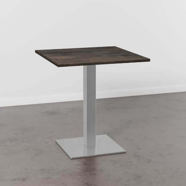 Horecatafel 70x70cm | D1032 BS copper twilight | onderstel van roestvrij staal