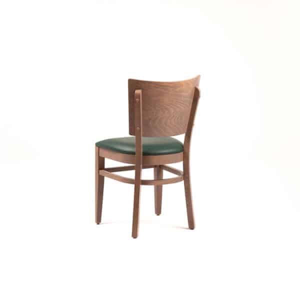 JOEY | gestoffeerde houten stoel | bistrostoel | horecastoel | restaurantstoel - Afbeelding 3