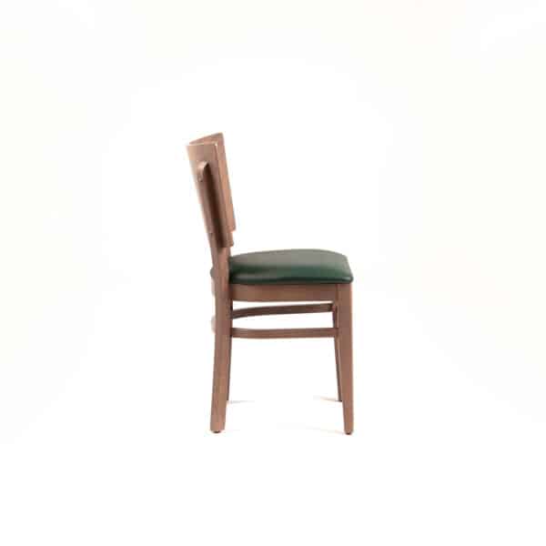 JOEY | gestoffeerde houten stoel | bistrostoel | horecastoel | restaurantstoel - Afbeelding 4