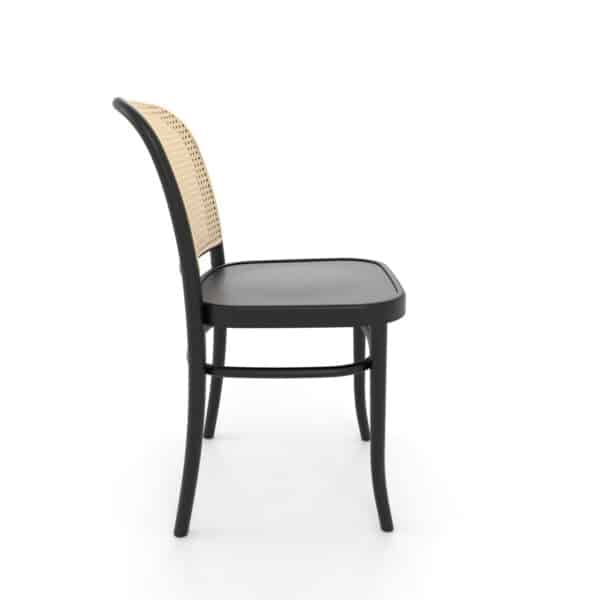 Horeca stoel | A-811/2 | Klassiek rotan vlechtwerk | Zwart - Afbeelding 2