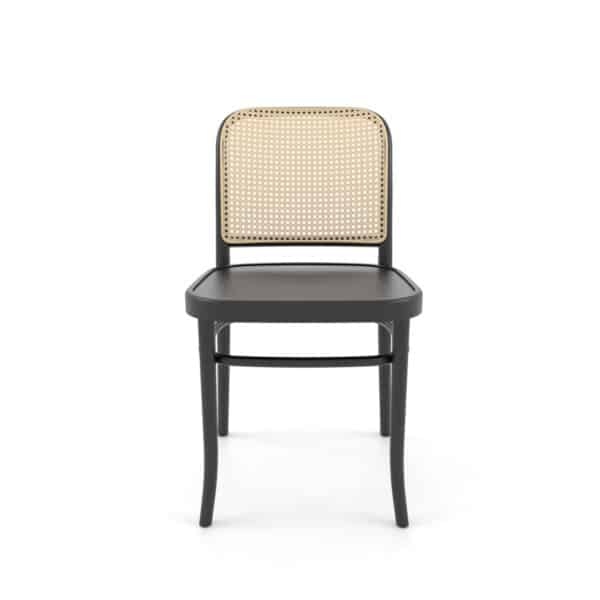 Horeca stoel | A-811/2 | Klassiek rotan vlechtwerk | Zwart - Afbeelding 4
