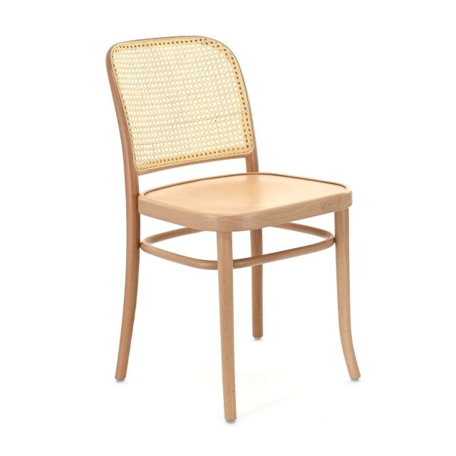 Horeca stoel | A-811/2 | Klassiek rotan vlechtwerk | Honing beukenhout