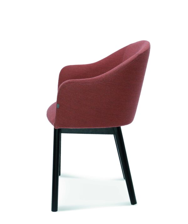 Fameg design horeca stoel | Pop met armleuningen | B-1901 | houten frame - Afbeelding 3