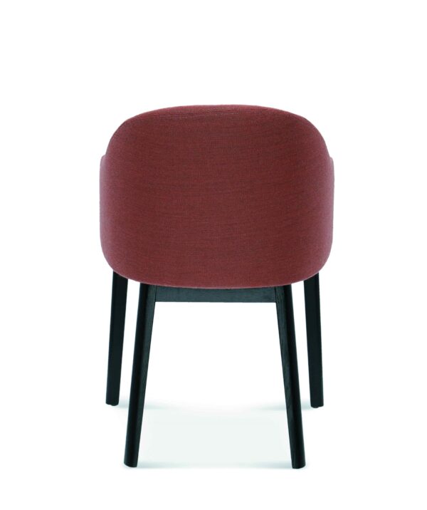 Fameg design horeca stoel | Pop met armleuningen | B-1901 | houten frame - Afbeelding 4