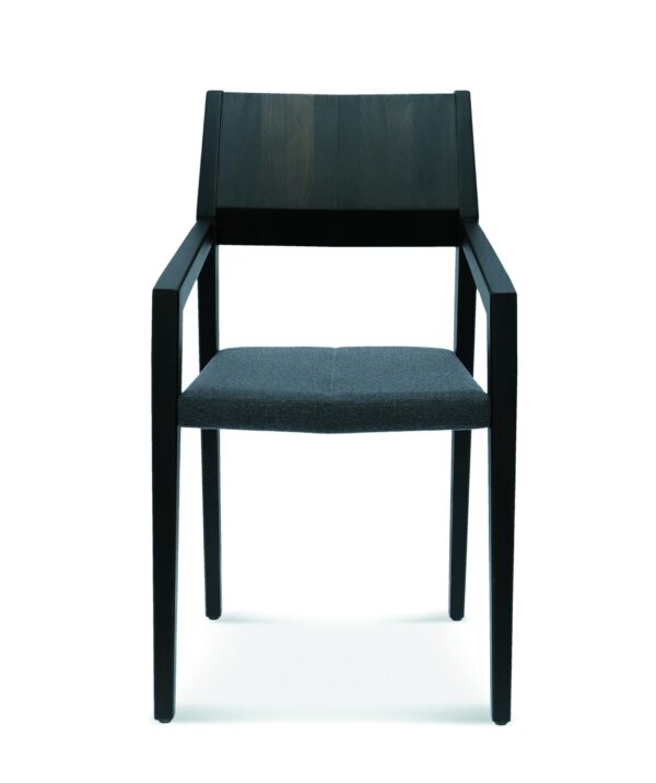 Fameg design horeca stoel | Arcos met armleuningen | gestoffeerde zitting - Afbeelding 2
