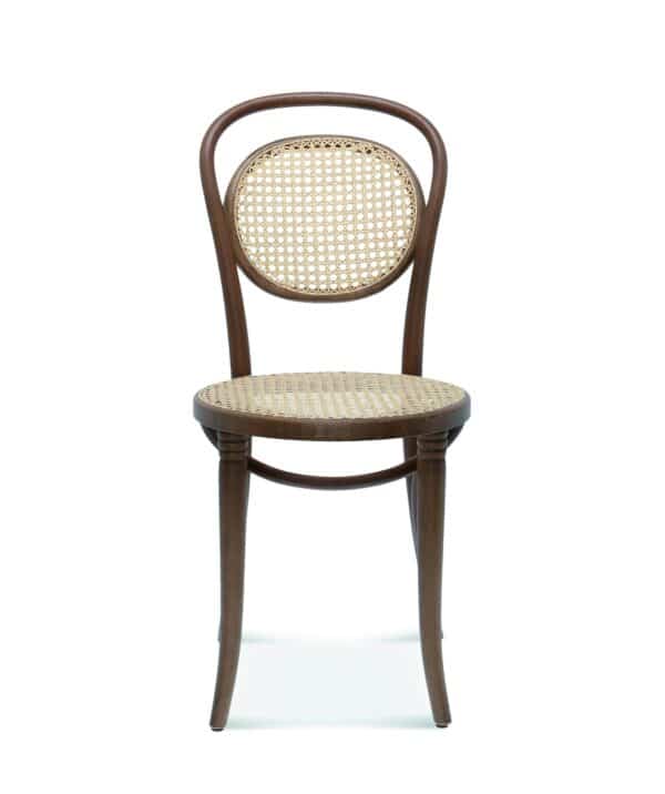 Premium horeca stoel | A-10 | Weense stoel van gebogen hout | rotan zitting - Afbeelding 2