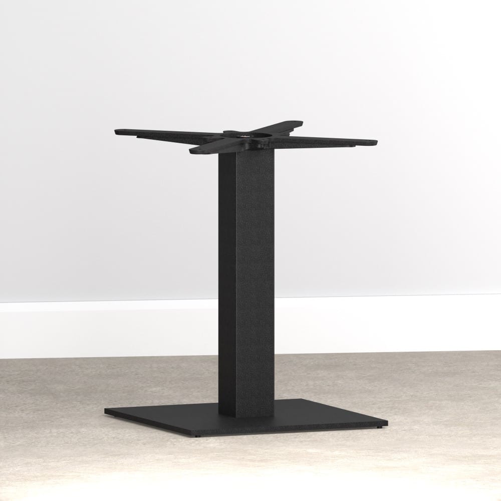 Hoogte onderstel: 45 cm gietijzer / bistro en lounge