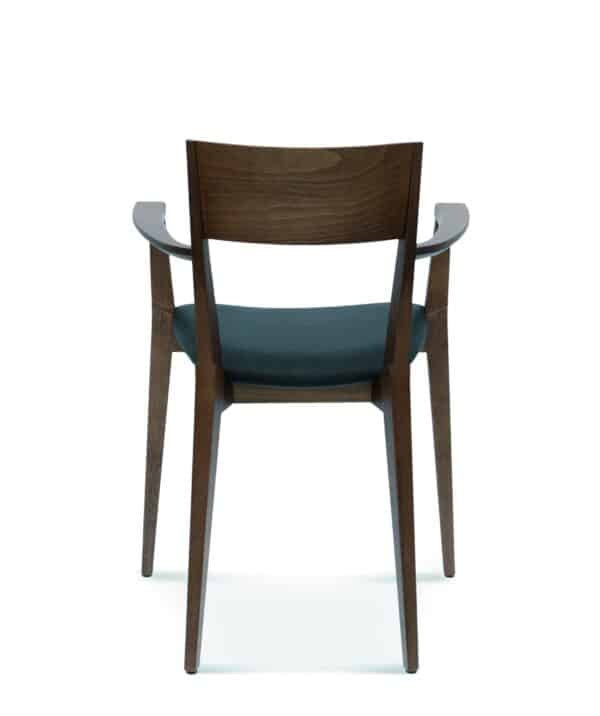 Fameg design horeca stoel | Fame met armleuningen | gestoffeerde zitting - Afbeelding 4