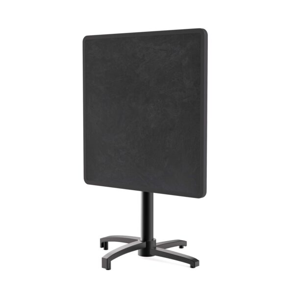 Horeca terras tafel Rene | opvouwbaar | 80x80 cm | Resalit donker leisteen - Afbeelding 4