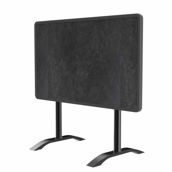 Horeca terras tafel Rene Dubbel | inklapbaar | 115x70 cm | Resalit donker leisteen - Afbeelding 4