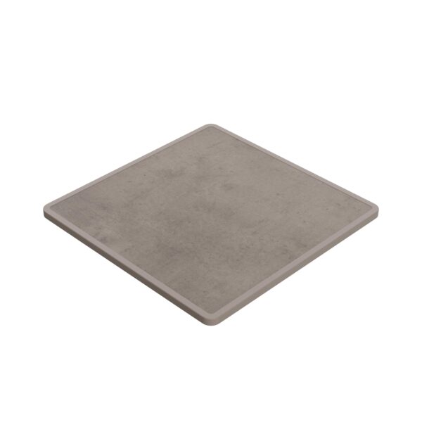 Horeca terras tafel Rene | opvouwbaar | 80x80 cm | Resalit beton lichtkleurig - Afbeelding 3