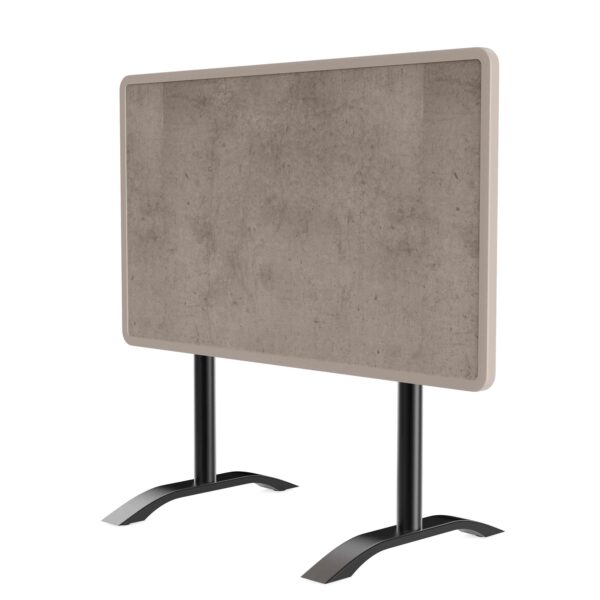 Horeca terras tafel Rene Dubbel | inklapbaar | 115x70 cm | Resalit beton lichtkleurig - Afbeelding 3