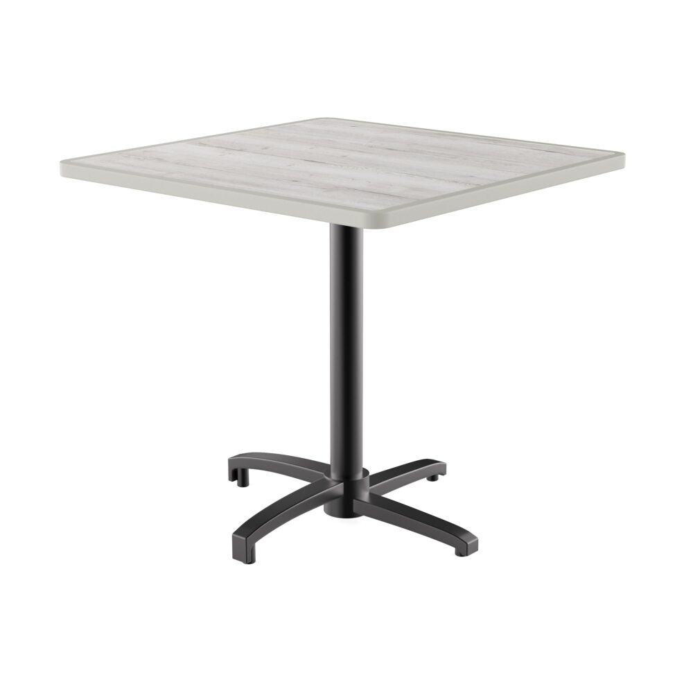 Horeca terras tafel Rene | opvouwbaar | 80x80 cm | Resalit licht eiken