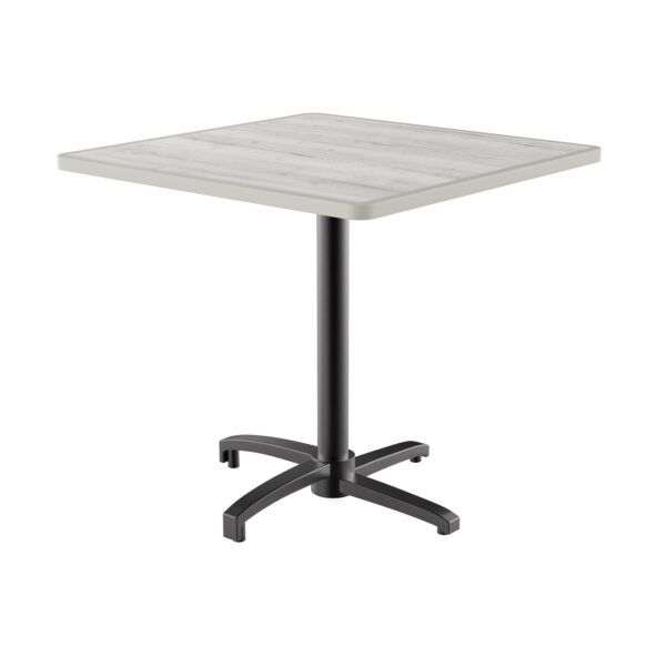 Horeca terras tafel Rene | opvouwbaar | 80x80 cm | Resalit licht eiken