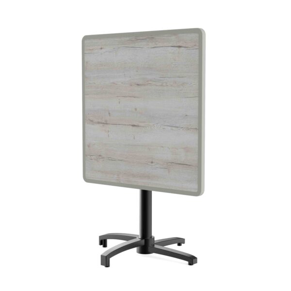 Horeca terras tafel Rene | opvouwbaar | 80x80 cm | Resalit licht eiken - Afbeelding 3