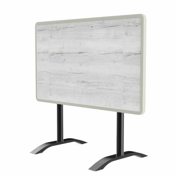 Horeca terras tafel Rene Dubbel | inklapbaar | 115x70 cm | Resalit licht eiken - Afbeelding 3